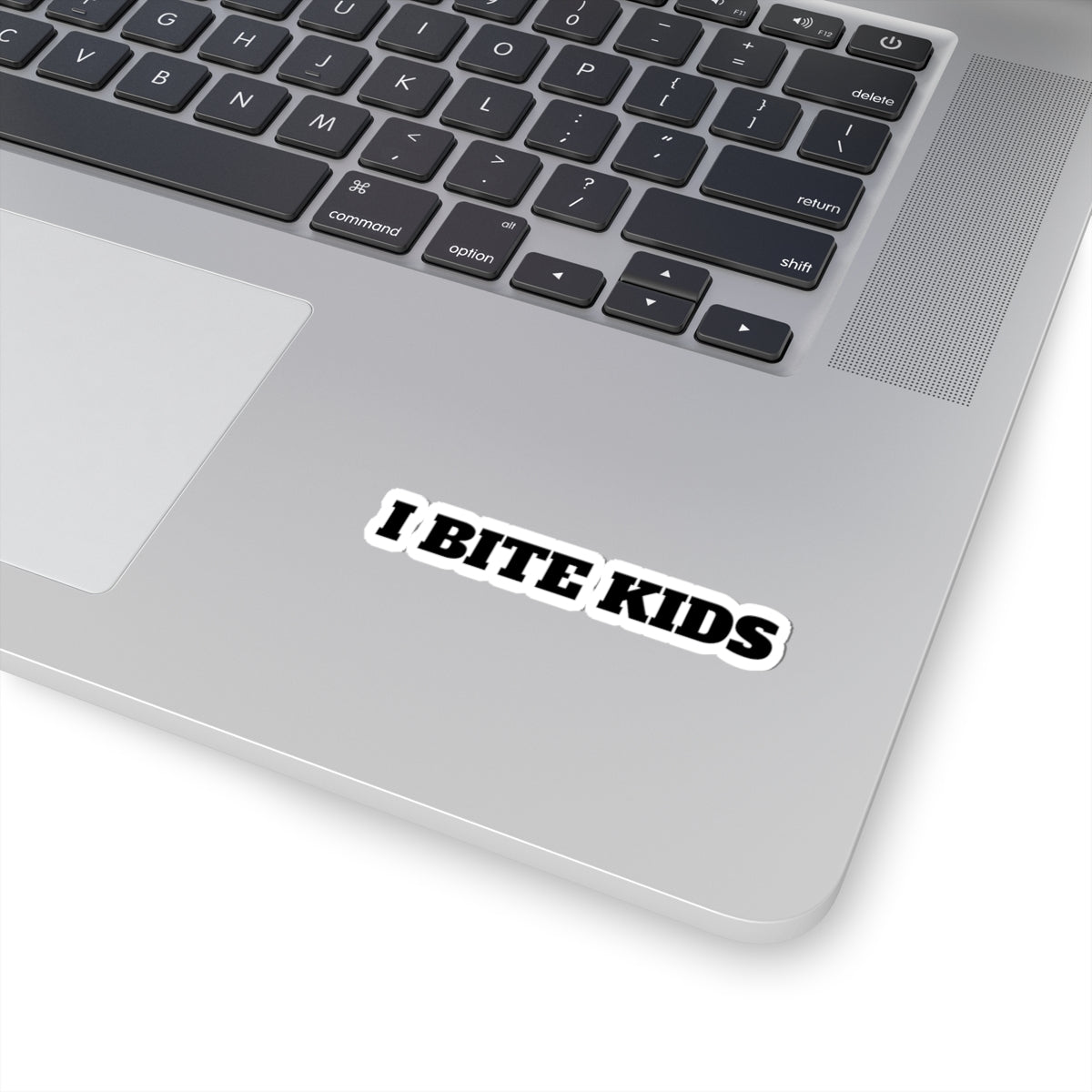 Bold Kiss-Cut Stickers - 'BITE KII' Design for Laptop & Water Bottle