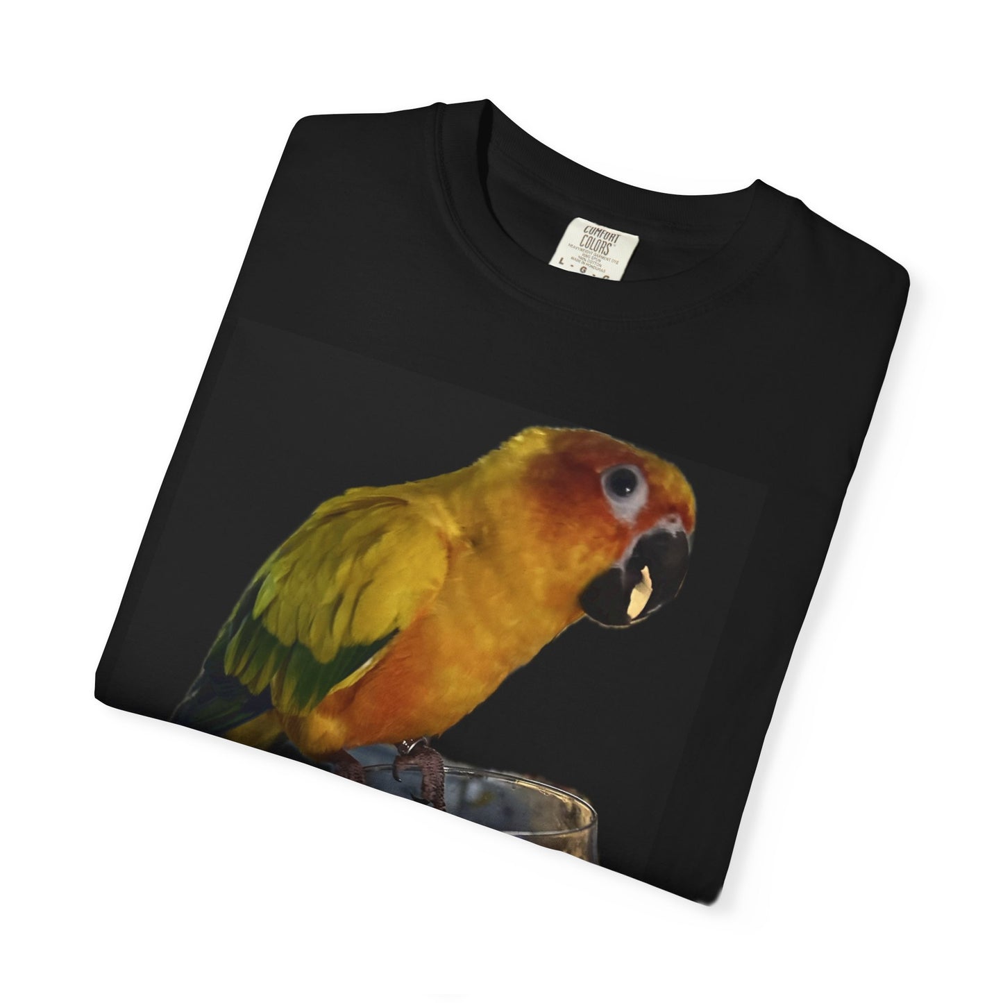 Tropical Bird Graphic T-Shirt for Animal Lovers