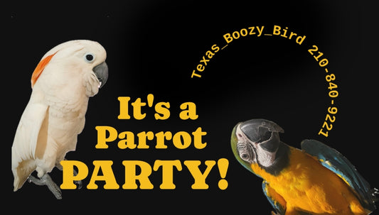 We do Parrot Parties locally!